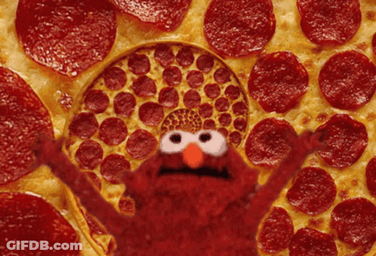 Pizza Time Elmo Sesame Street GIF