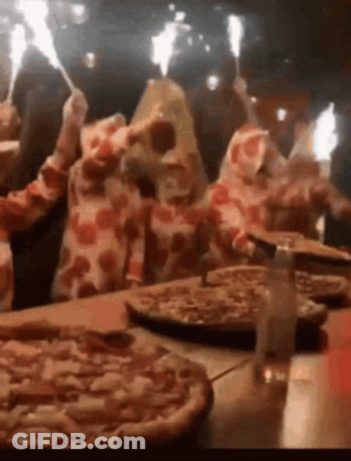 Pizza Time Party GIF