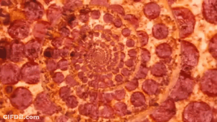 Pizza Time Pepperoni Loop GIF