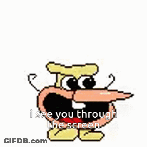 Pizza Tower I See You Through The Screen GIF