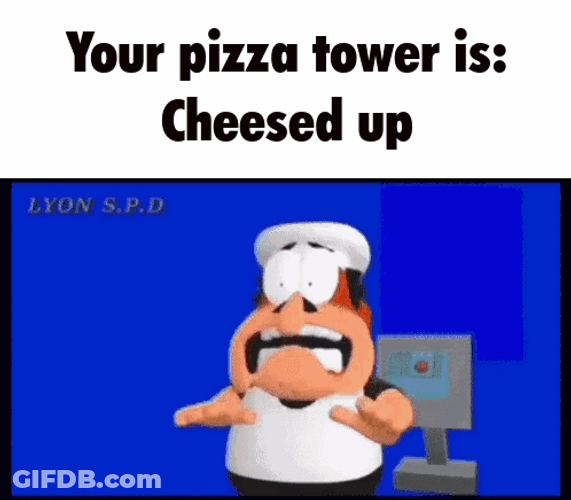 Pizza Tower Is Cheesed Up GIF