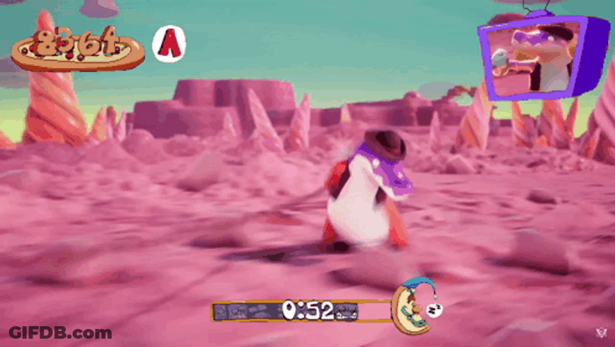 Pizza Tower Taunting Guy Look Like Peppino GIF