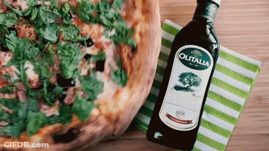 Pizza With Olitalia Olive Oil GIF
