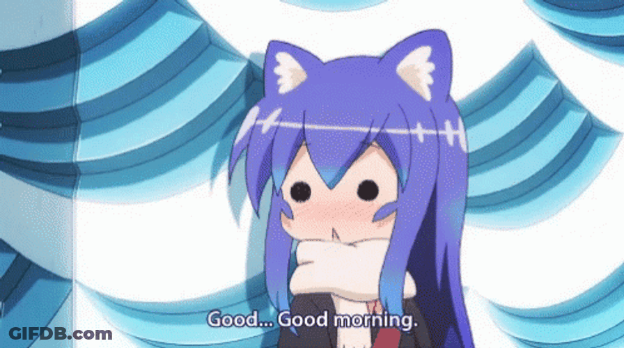 Place To Place Tsumiki Miniwa Good Good Morning GIF