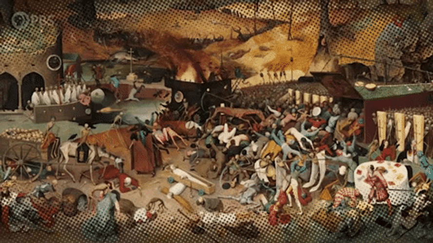 Plague Doctor Black Death Literature GIF