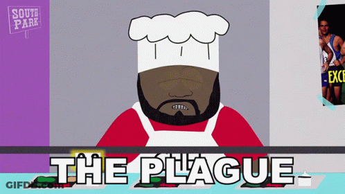 Plague Doctor Costume In Woods GIF