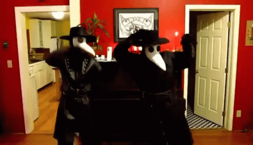 Plague Doctor Funny Dance GIF