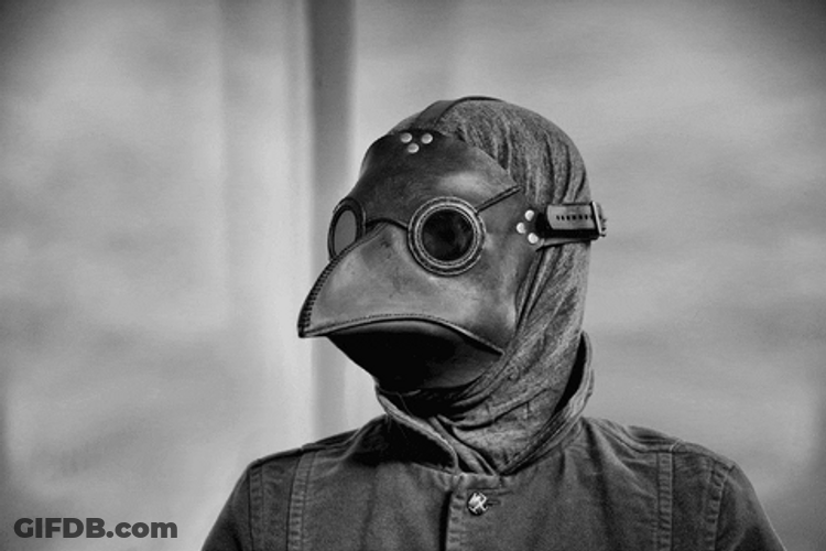 Plague Doctor Masked Man GIF