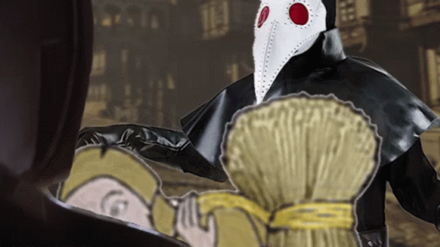 Plague Doctor  Tom O Regan Cartoon GIF