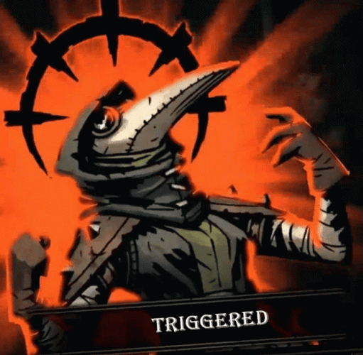 Plague Doctor Triggered GIF