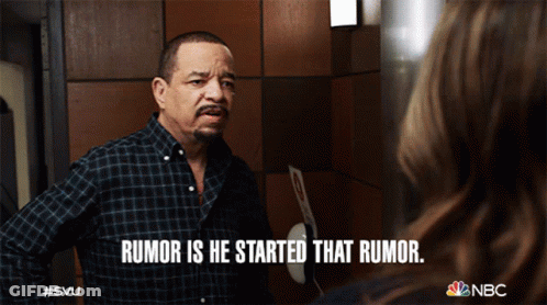 Plaid Shirt Man Says He Started That Rumor GIF
