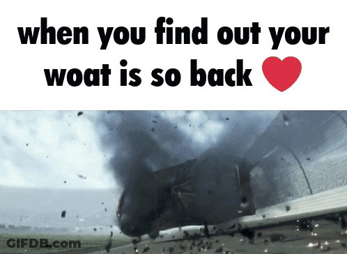 Plane Crash When You Find Out Your Woat Is So Back GIF