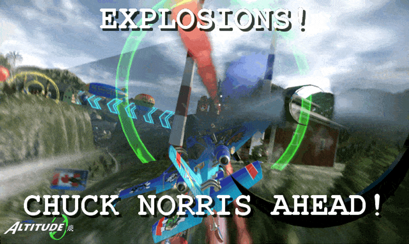 Plane Goal Racing GIF