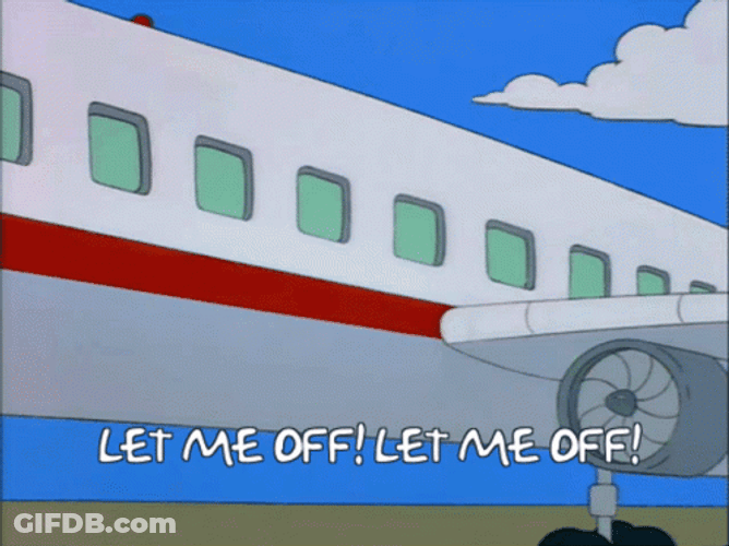 Plane Passenger Perfect Loop GIF