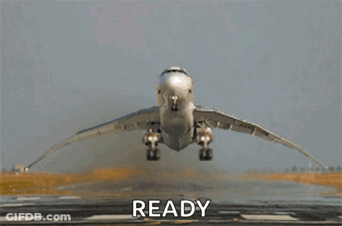 Plane Saying Have A Safe Flight Love Ma GIF