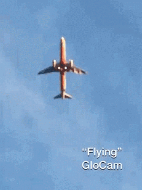 Plane Seems Teleporting How Funny GIF