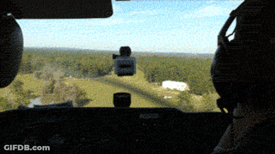 Plane Take Off Crash GIF