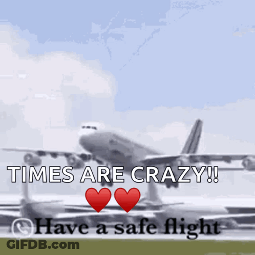 Plane Taking Off Times Are Crazy GIF