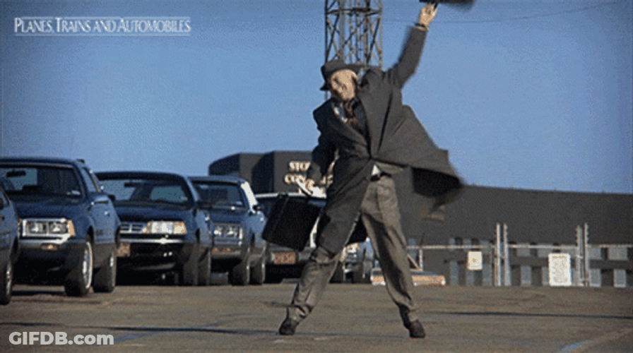 Planes Trains And Automobiles Horray GIF