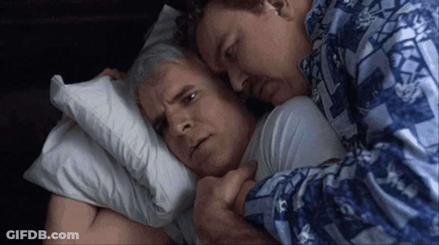Planes Trains And Automobiles Hugging GIF
