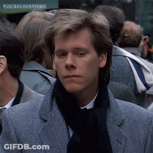 Planes Trains And Automobiles Kevin Bacon GIF