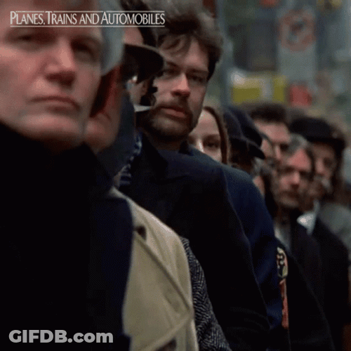 Planes Trains And Automobiles Que GIF