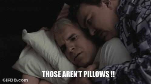 Planes Trains Automobiles Those Arent Pillows GIF