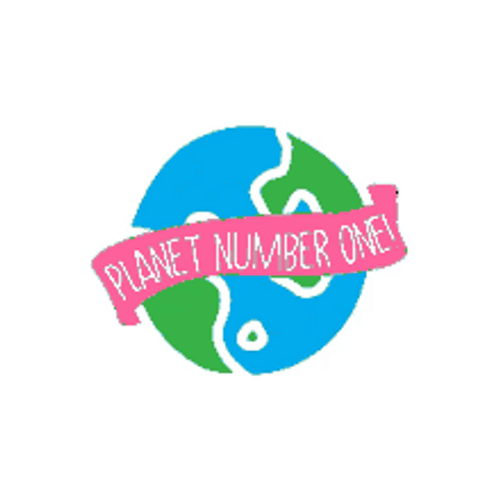 Planet Earth Number 1 Green GIF