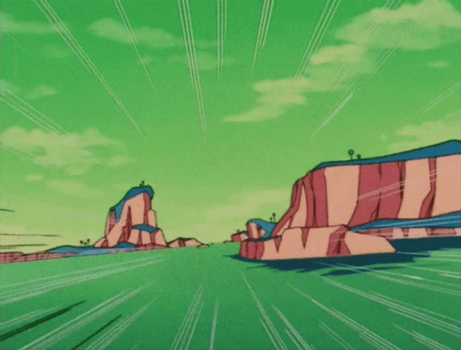 Planet Nanek Dragon Ball Anime Loop GIF