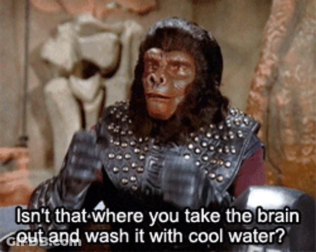 Planet Of The Apes Brainwashed GIF