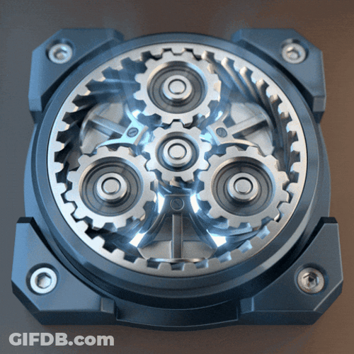 Planetary Gear Rodin GIF
