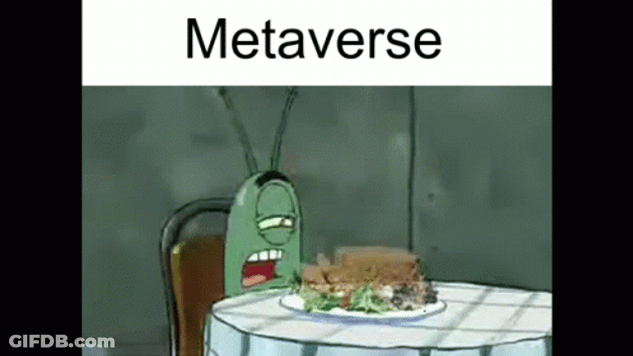 Plankton Meatloaf Metaverse GIF