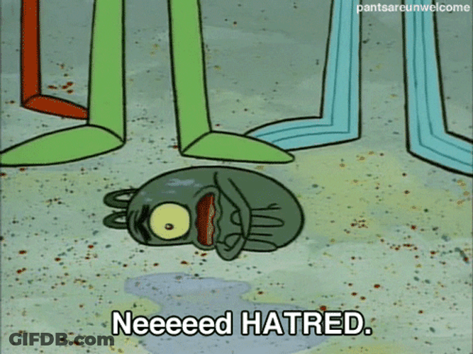 Plankton Shaking On The Sand GIF
