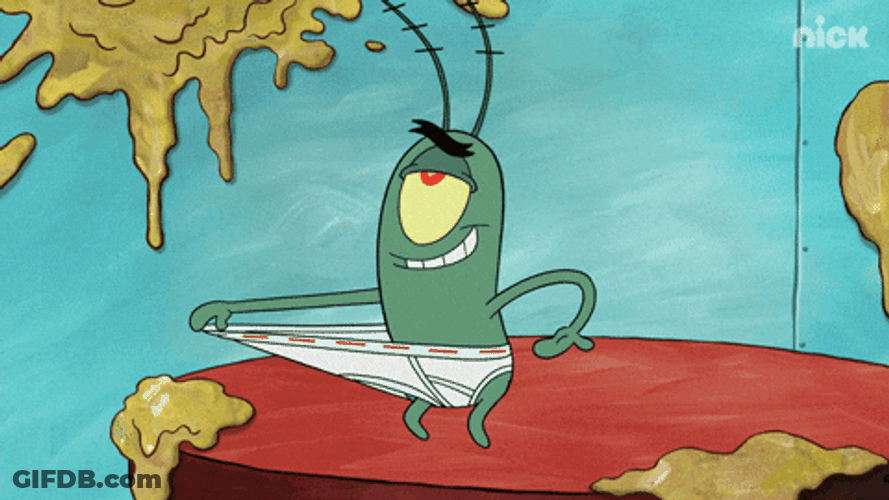 Plankton With An Underwear GIF