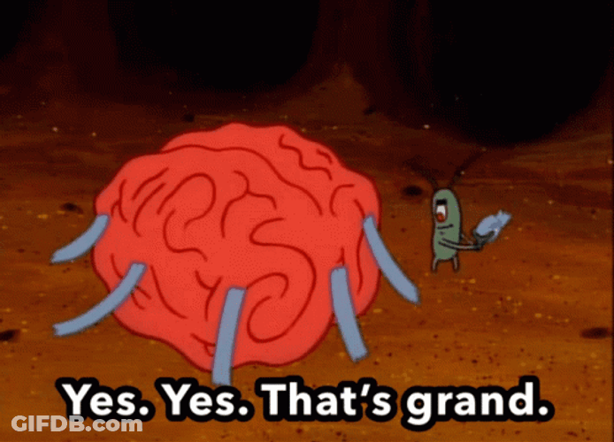 Plankton Yes Yes That's Grand GIF