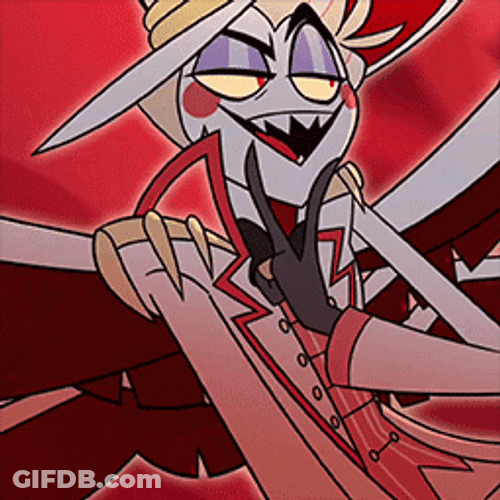 Planning Lucifer Hazbin Hotel GIF