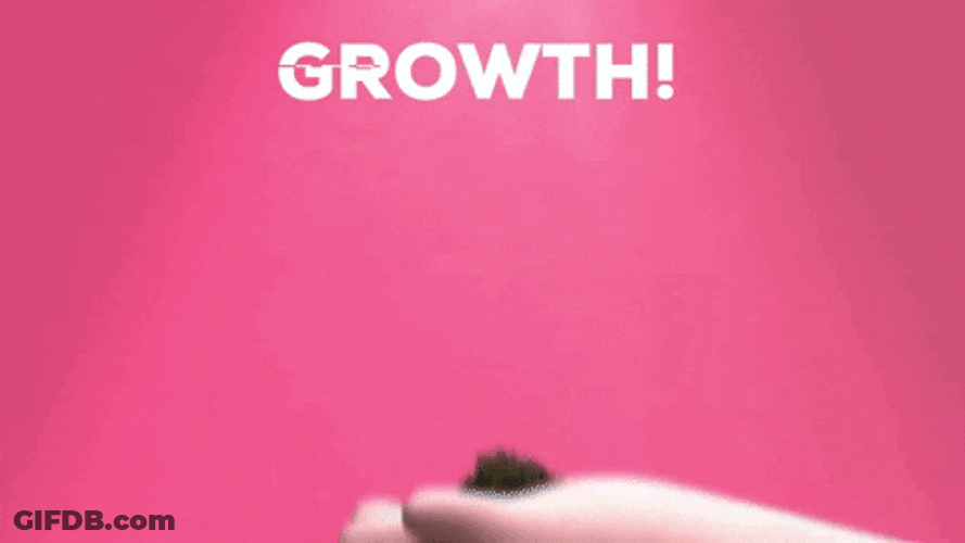 Plant Growth On Hands GIF