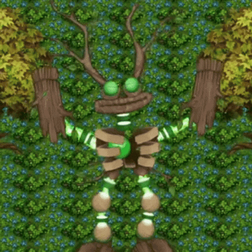 Plant Island Epic Wubbox Shaking Its Body GIF