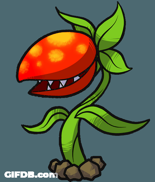 Plants Vs Zombies Red Plant GIF