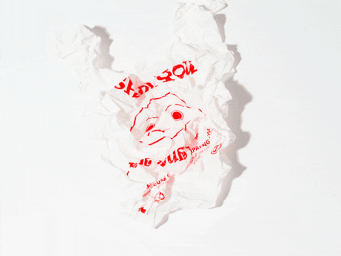 Plastic Bag Animation Smiley Face GIF