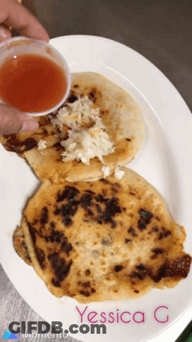 Plate Of Food With Yessica G GIF