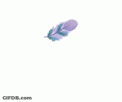 Play Tribu Party Logo With Feather GIF