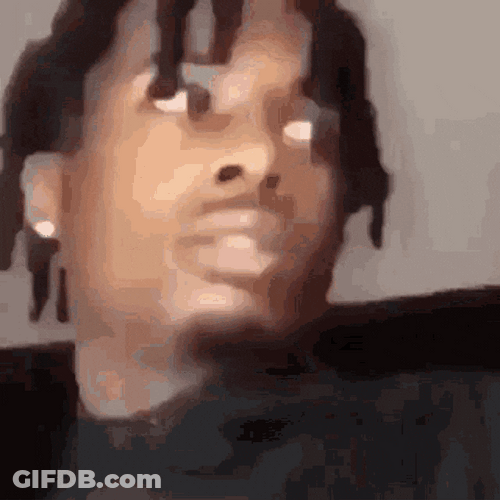 Playboi Carti Head Down Ignoring Distractions GIF