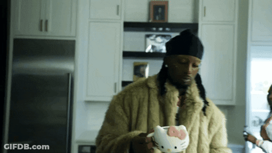 Playboi Carti House Party Kitchen GIF