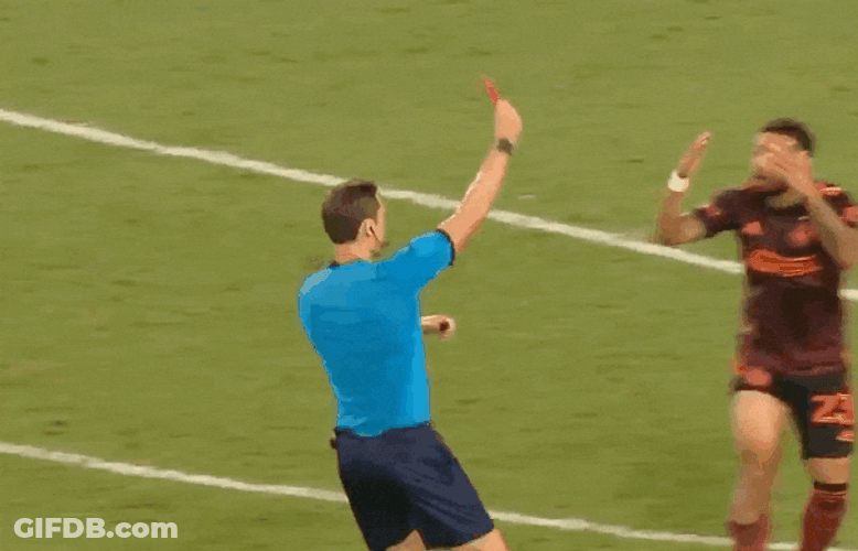 Player Complain For Penalties GIF