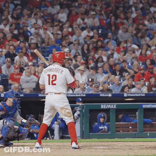 Player Kyle Schwarber Phillies GIF