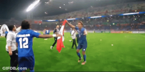 Player Number 12 Jersey GIF