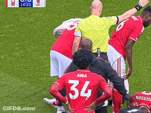 Player Number 34 On Back GIF