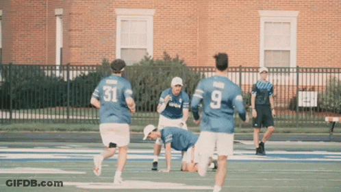 Player Number 9 Running GIF