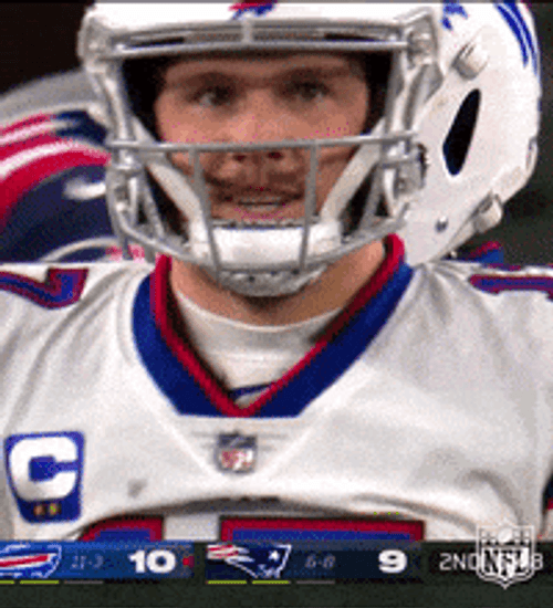 Player Smiling Go Bills GIF
